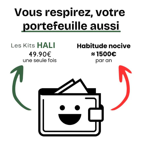 Hali™ - Inhalateur Naturel Anti-Tabac