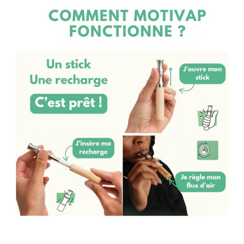 Hali™ - Inhalateur Naturel Anti-Tabac