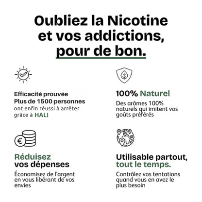 Hali™ - Inhalateur Naturel Anti-Tabac